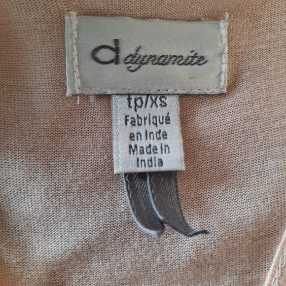 Dynamite Light Pink Sleeveless Top Size XS - Picture 4 of 4